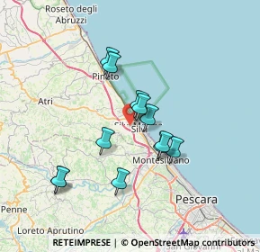 Mappa Via Stagliano, 64028 Silvi TE, Italia (6.25083)