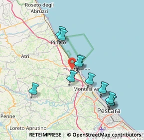 Mappa Via Stagliano, 64028 Silvi TE, Italia (7.53417)