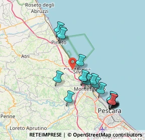 Mappa Via Stagliano, 64028 Silvi TE, Italia (8.4195)