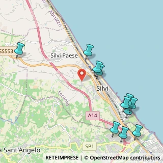 Mappa Via Stagliano, 64028 Silvi TE, Italia (2.79455)