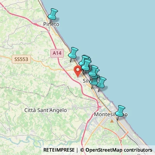 Mappa Via Stagliano, 64028 Silvi TE, Italia (2.38083)
