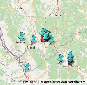 Mappa SS 3, 05100 Terni TR, Italia (11.93056)