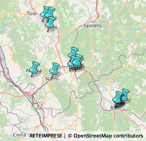 Mappa SS 3, 05100 Terni TR, Italia (16.68643)