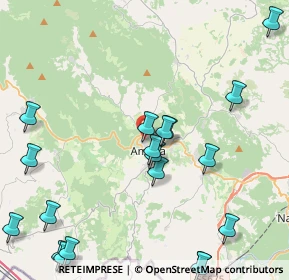 Mappa Via delle Mura, 05022 Amelia TR, Italia (5.846)