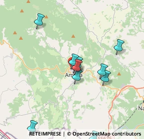 Mappa Via delle Mura, 05022 Amelia TR, Italia (5.56824)