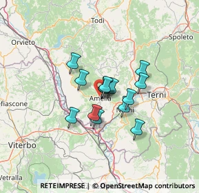 Mappa Via delle Mura, 05022 Amelia TR, Italia (8.98429)