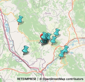 Mappa Via delle Mura, 05022 Amelia TR, Italia (4.49467)