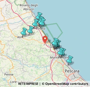 Mappa Autostrada Adriatica, 64028 Silvi TE, Italia (6.50286)