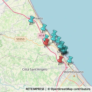 Mappa Autostrada Adriatica, 64028 Silvi TE, Italia (2.99294)