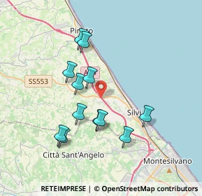 Mappa Autostrada Adriatica, 64028 Silvi TE, Italia (3.5275)