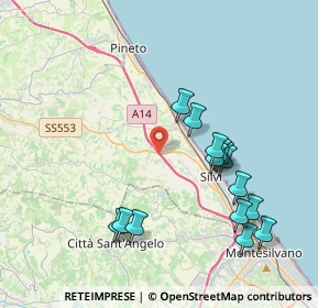 Mappa Autostrada Adriatica, 64028 Silvi TE, Italia (4.226)