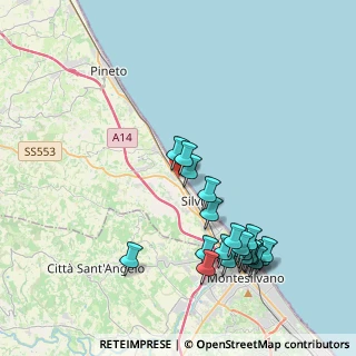 Mappa Via Trieste, 64028 Silvi TE, Italia (4.5245)