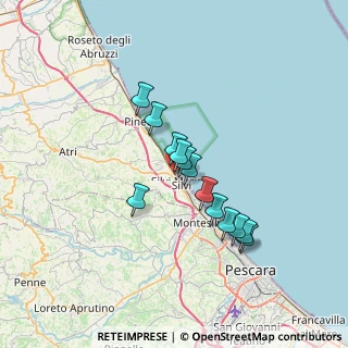 Mappa Via Trieste, 64028 Silvi TE, Italia (5.58846)