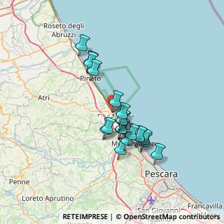Mappa Via Trieste, 64028 Silvi TE, Italia (6.008)