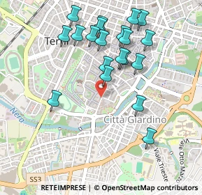 Mappa Largo Caduti di Nassiriya, 05100 Terni TR, Italia (0.517)