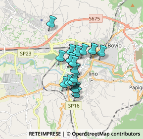 Mappa Piazza Giulio Briccialdi, 05100 Terni TR, Italia (1.0465)