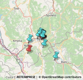 Mappa Largo Volfango Frankl, 05100 Terni TR, Italia (4.91538)