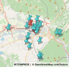 Mappa Via delle Conce, 05100 Terni TR, Italia (2.893)