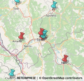 Mappa Via Sesto Pompeo, 05100 Terni TR, Italia (28.81385)