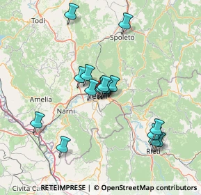 Mappa Via Sesto Pompeo, 05100 Terni TR, Italia (13.32563)