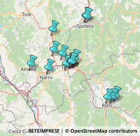 Mappa Via Sesto Pompeo, 05100 Terni TR, Italia (12.458)