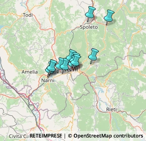 Mappa Via Sesto Pompeo, 05100 Terni TR, Italia (8.85833)