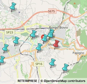 Mappa Via Sesto Pompeo, 05100 Terni TR, Italia (2.1925)