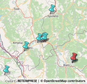 Mappa Via Franco Molé, 05100 Terni TR, Italia (28.18786)