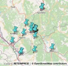 Mappa Via Franco Molé, 05100 Terni TR, Italia (12.32222)