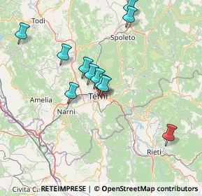 Mappa Via Franco Molé, 05100 Terni TR, Italia (14.07909)