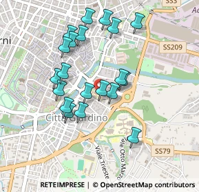 Mappa Via Franco Molé, 05100 Terni TR, Italia (0.445)