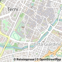 Map Terni