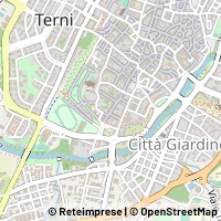 Mapa Terni