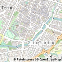 Mapa Terni