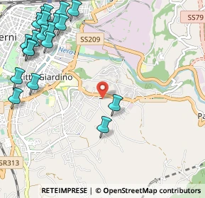 Mappa Via Mola di Bernardo, 05100 Terni TR, Italia (1.5795)