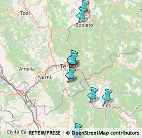 Mappa Via Mola di Bernardo, 05100 Terni TR, Italia (19.25385)