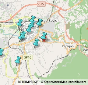 Mappa Via Mola di Bernardo, 05100 Terni TR, Italia (2.07909)