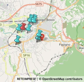 Mappa Via Mola di Bernardo, 05100 Terni TR, Italia (1.71667)