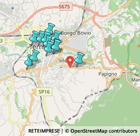 Mappa Via Mola di Bernardo, 05100 Terni TR, Italia (1.78167)