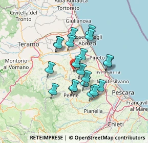 Mappa SP31c, 64035 Castilenti TE, Italia (11.071)