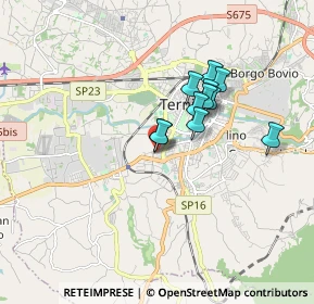 Mappa Via Scoglio di Quarto, 05100 Terni TR, Italia (1.34909)