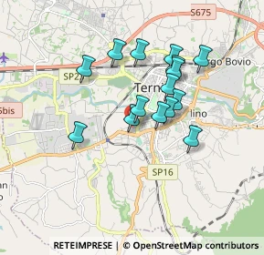 Mappa Via Scoglio di Quarto, 05100 Terni TR, Italia (1.49333)