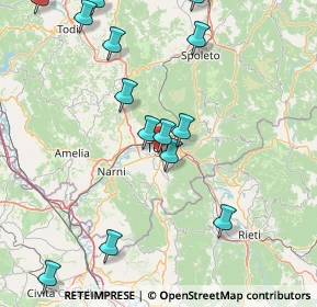 Mappa Via Scoglio di Quarto, 05100 Terni TR, Italia (19.855)