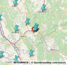 Mappa Via Scoglio di Quarto, 05100 Terni TR, Italia (18.5375)