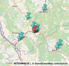 Mappa Via Scoglio di Quarto, 05100 Terni TR, Italia (11.68091)