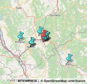 Mappa Via Scoglio di Quarto, 05100 Terni TR, Italia (7.80273)