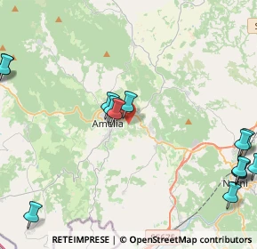 Mappa Strada del Fondo, 05022 Amelia TR, Italia (6.13071)