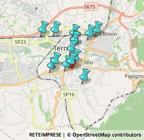 Mappa Strada delle Grazie, 05100 Terni TR, Italia (1.29071)