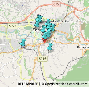 Mappa Strada delle Grazie, 05100 Terni TR, Italia (1.13417)