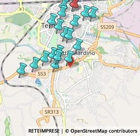 Mappa Strada delle Grazie, 05100 Terni TR, Italia (0.998)